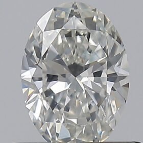 Diamante Natural oval 0.54 carats (H/SI1/3EXC)