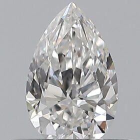 Diamante Natural GIA - Pera 0.30 carats (F/SI1/VG)