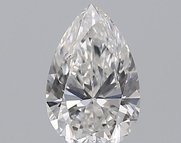 Diamante Natural Pera 0.40 carats (F/SI1/EX)