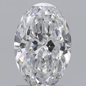 Diamante de Laboratorio Oval 1.00 carats (D/VVS2/3EXC)